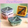 Nordic Style Microwave Safe Bento Box For Students And Office Use