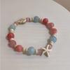 Cartoon Resin Frog Bracelet Korean Style Cute Bead Bracelet Retro Ceramic Fish Bracelet  Gift