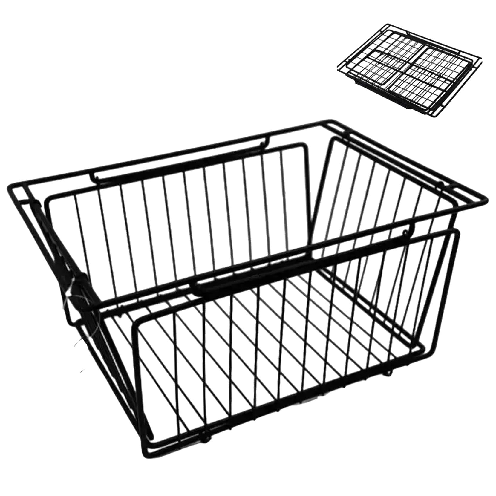 

Блок IGT Складная корзина Легкая и быстро открывается в 30 Стол IGT Корзина IGT Складной Поддон IGT Хранение Корзина для хранения Сетчатый поддон для слива Стойка для кемпинга чёрный