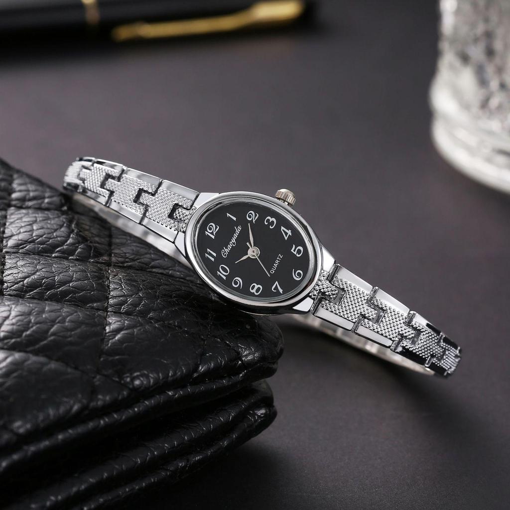 Oval Dial Women Quartz Watches Fashion Luxury Ladies Watch Stainless Steel Wristwatch Gift Dress Clock Reloj Mujer