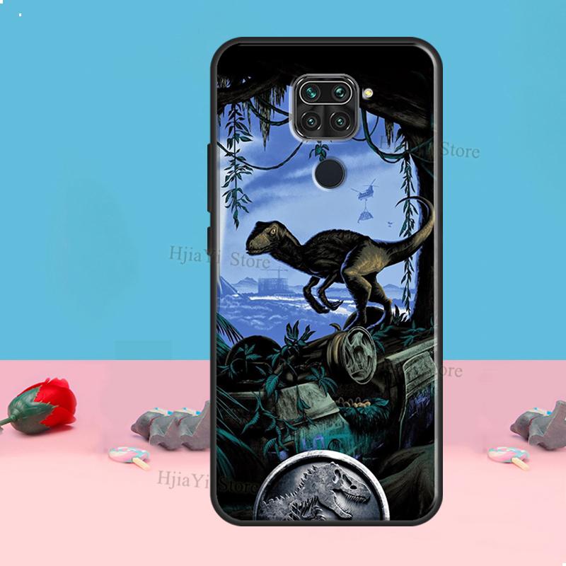 Jurassic Dinosaur Case For Redmi Note 8 9 10 11 12 Pro Plus 10S 11S 12S Cover For Redmi 9C 10A 10C 12C Coque