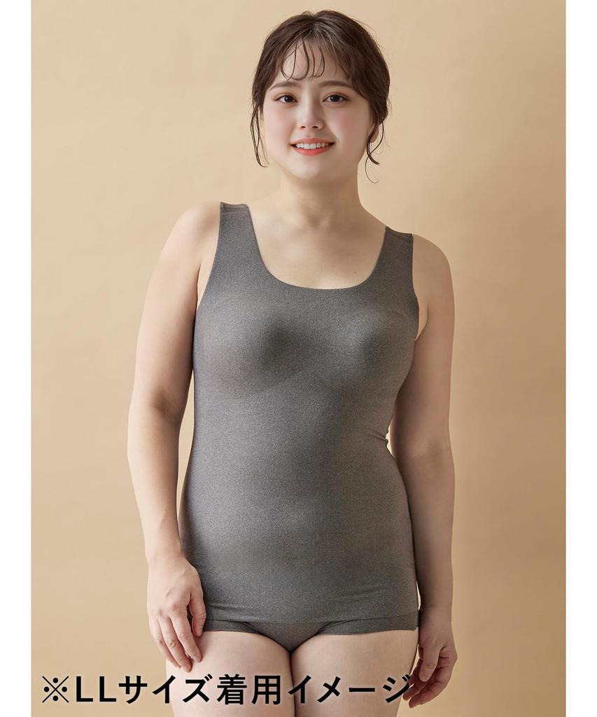 Gocochi Wacoal Cupped Comfortable to Uplifting Bra Tank GY M Innerwear, Wear, Breathable, Bustline, Top, Top, UGG210, Women's,