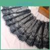 Unilateral Trim Meters 3 Lace Black And White Gradient Eyelashes Lace Trim Clothing Wave Lace Accessories Curtain Decoration Skirt Lace