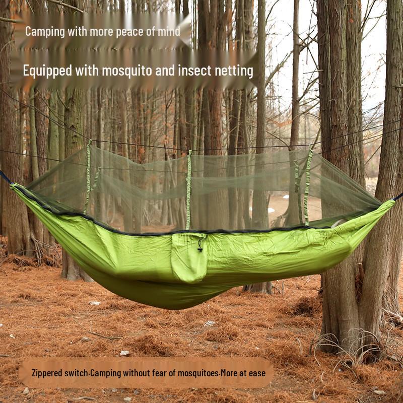 Outdoor Camping Hammock with Mosquito Net