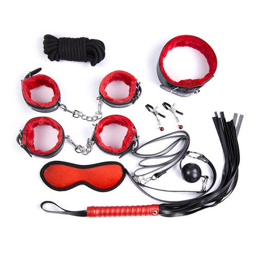 SM Bondage Pack 10 Pieces Red - Generic - SM Kit