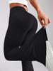 Leopard Print High-Waist Flared Yoga Pants - Wide Leg Streetwear Pilates Fitness Trousers