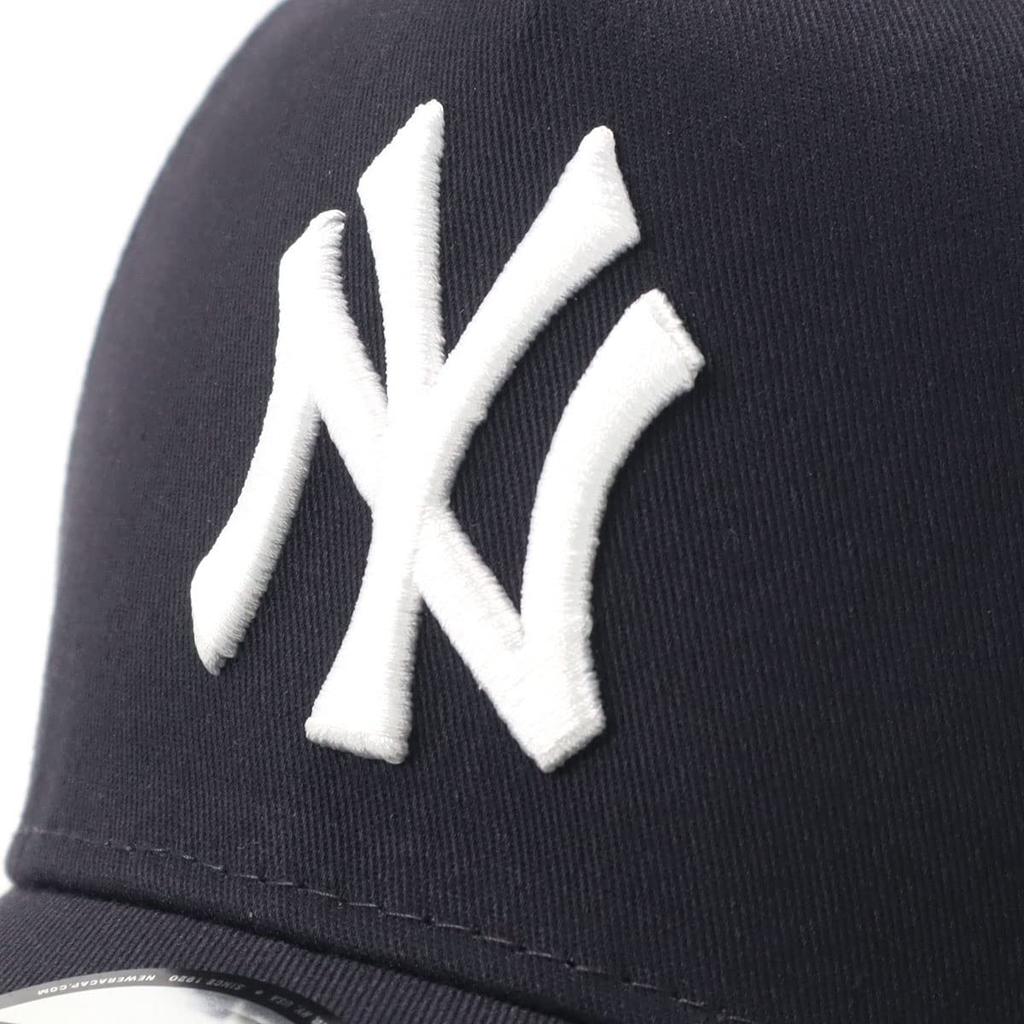 New Era FORTY New York Yankees One Size Fits All A-Frame Hat, 13552090, Navy, White, Navy,