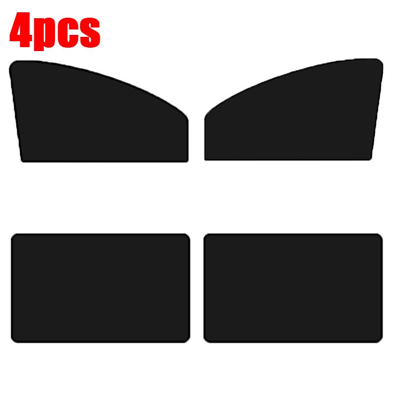 1/4ks Magnetické závesy do auta Slnečná clona do auta Ochrana pred UV žiarením Kryt slnečnej clony do auta Sieťka na okno Slnečná clona Letná ochranná fólia