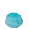 Multi-Color Oval Long Pile Wool Carpet - Floor Mat for Entryway, Sofa, or Bay Window