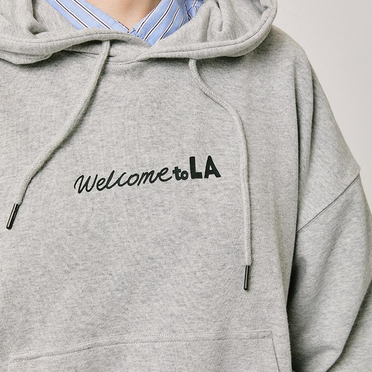 

Худи BT21 CITY EDITION LA Серое (M-L) M