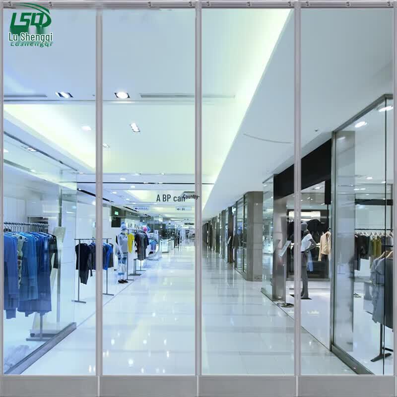 Transparent PVC Windproof Door Curtain