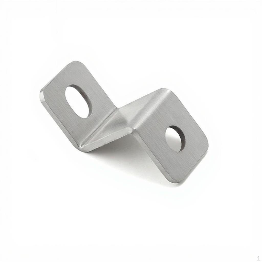Stainless Steel Z Shape Corner Bracket, Trapeziform Fixing Connector, Furniture Support 2*3*3cm