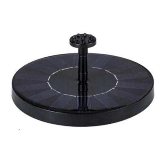 

Floating Solar Fountain Bird Bath Solar Water Fountain with Multiple Nozzles Solar Powered Fountain for Garden Yard Pond Pool Outdoor Decor 16cm A