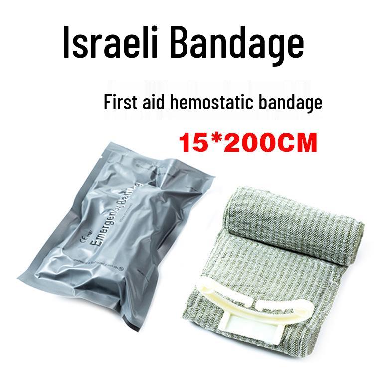 

6-дюймовый израильский гемостатический эластичный бинт для оказания первой помощи Israeli Hemostatic Bandage 6-inch (New Packaging)