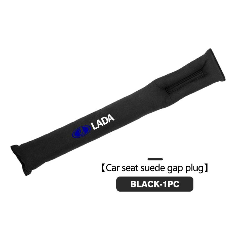 For Lada Universal Car Seat Gap Stopper Soft Fur Auto Seat Gap Filling Pad Niva Vesta 4X4 Samara Kalina Largus Priora Granta
