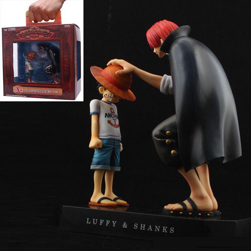 One Piece Anime Action Figure Set Featuring Four Emperors Shanks Luffy Ace And Sabo Collectible Toys
