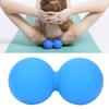 Silica Gel Exercise Peanut Ball Yoga Gym Fitness Body Relax Massage Ball Relieve PainBlue