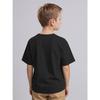 European Size Boys Round Neck Short Sleeved T Shirt with Unique English Print I 6 Now I'm 7