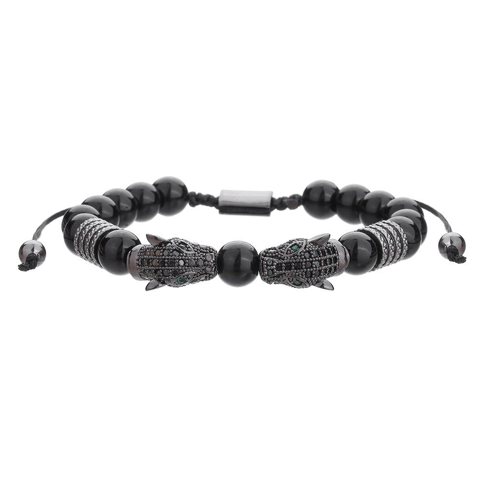 JYL TS Bracelet Leopard Head -Exudes Boldness & Attracts Leadership Luck