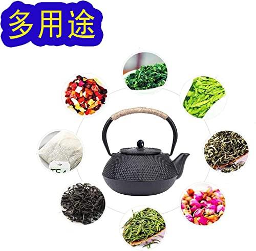 Stylish Iron Teapot (1200ml), No Enamel Coating, with Built-in Tea Strainer, for Iron Supplementation, Suitable for Direct Heat, Healthy, Souvenir, Gi