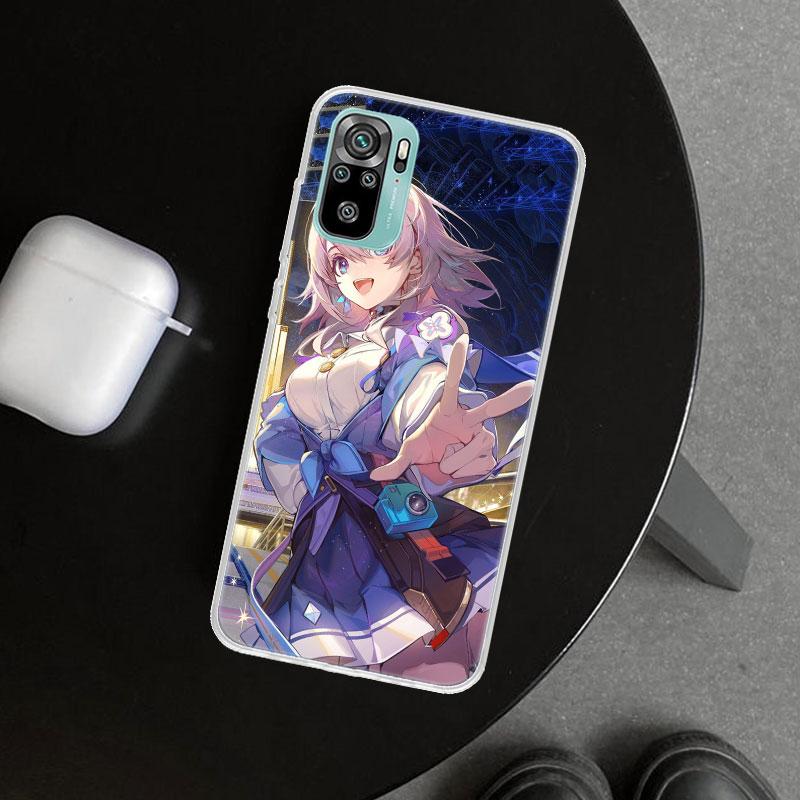 Honkai Star Rail March 7TH Phone Case Cover for Xiaomi Redmi Note 15 14 13 12 11 Pro Plus 14S 12S 11S 11T 11E 10S 10 Customized
