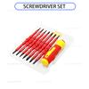 13pcs 8pcs Electrician Repair Tools Kit 1000V Insulated Changeable Screwdrivers Set Magnetic Bits Multi-Tool for Electrical Work