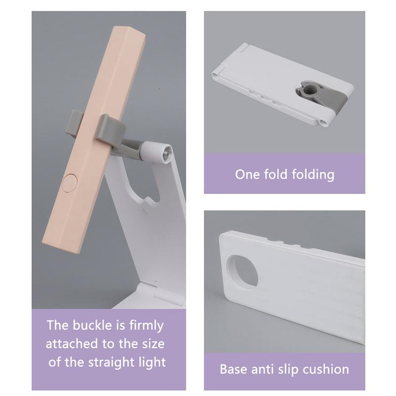 Nail Art Light Lamp Holder Nail Dryer Machine Phototherapy Lamp Bracket Rotatable And Foldable Nail Art Uv Light Lamp Holder