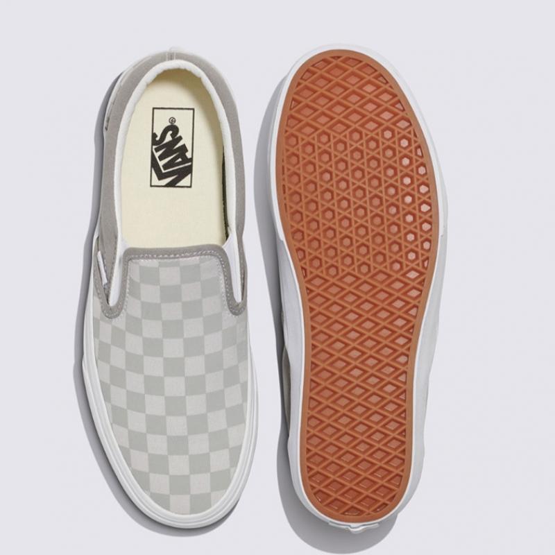 Vans Classic Slip On   Canvas Block Grey Vn0a2z41bxc1