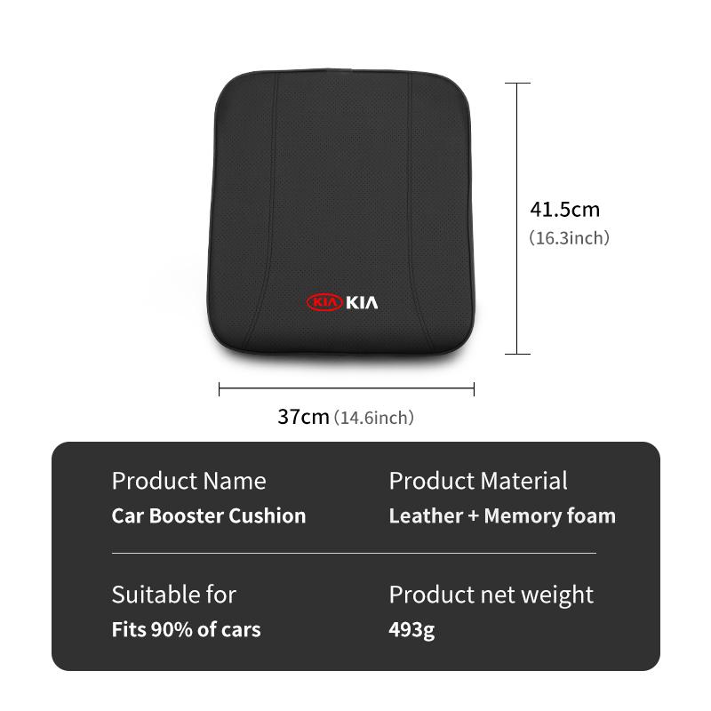 Car Styling Non-Slip Booster Seat Cushion Interior Supplies Auto Accessories For KIA Spectra Sedona Cadenza Proceed Sephia