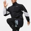 Li-Ning Fitness Series Color Block Sports Jacket Men Jackets Black AFDT385-6