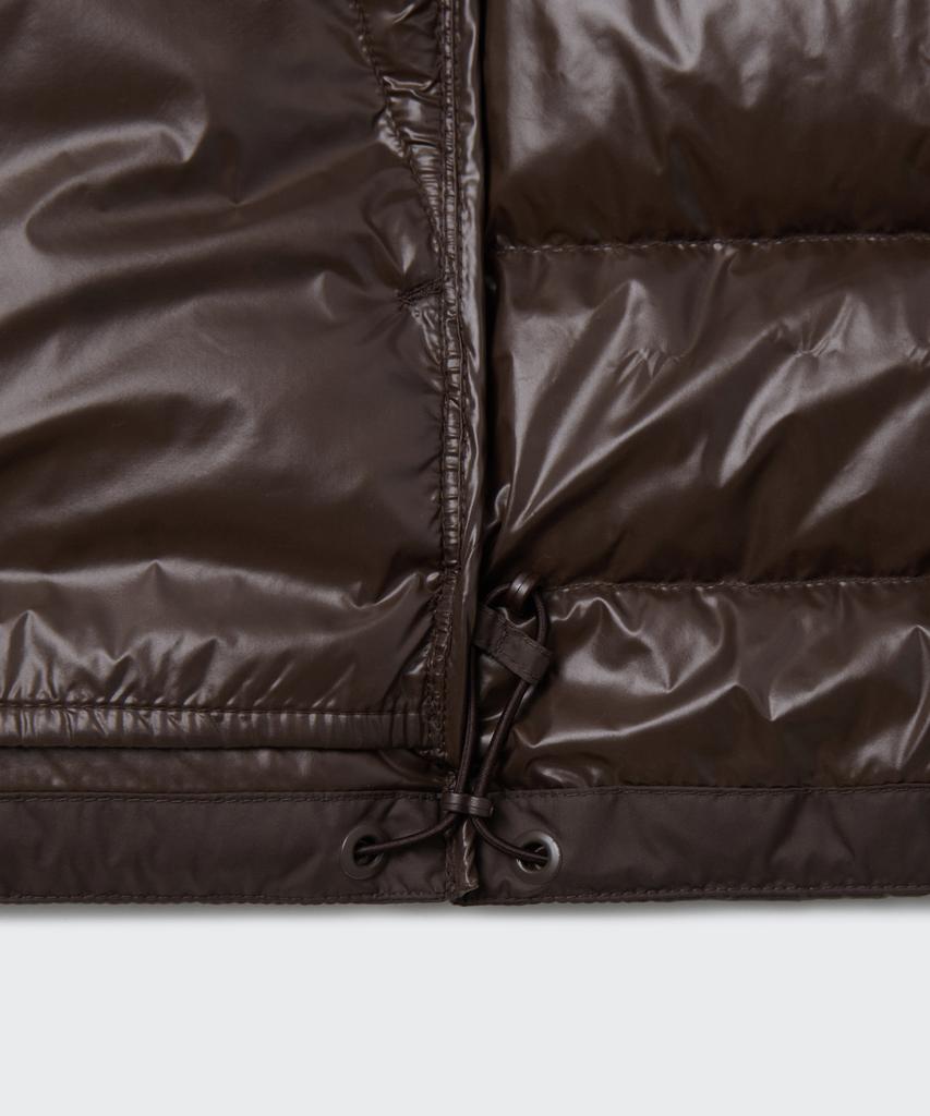 Musinsa Standard [City Leisure] Hooded Light Down Jacket [Brown]