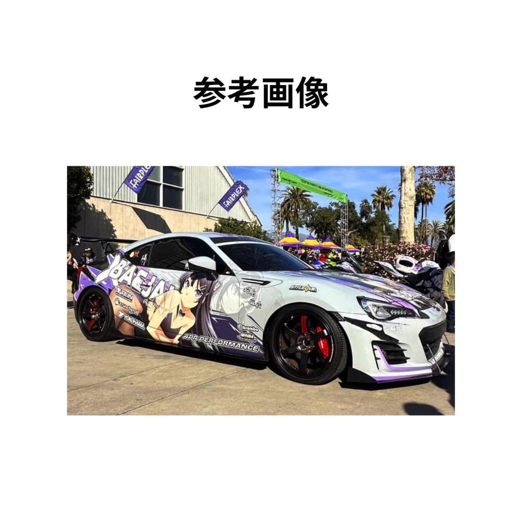 Scale Decal Itasha Sponsored Miniature Car Custom 1/64 D-300