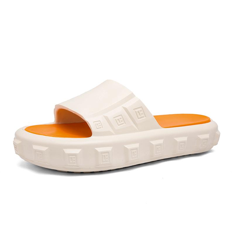 Fashion 2025 New Men Massage Slippers Slides Indoor Outdoor Sandals Beach Casual Shoes Comfortable Sole Men's Slippers Big Size 40-45