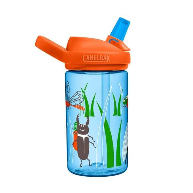 CamelBak Eddy Plus Tritan 400ml Bugs Vacation Water Dishwasher for Kids Kids' Bottle, Lightweight, Compact, Safe,