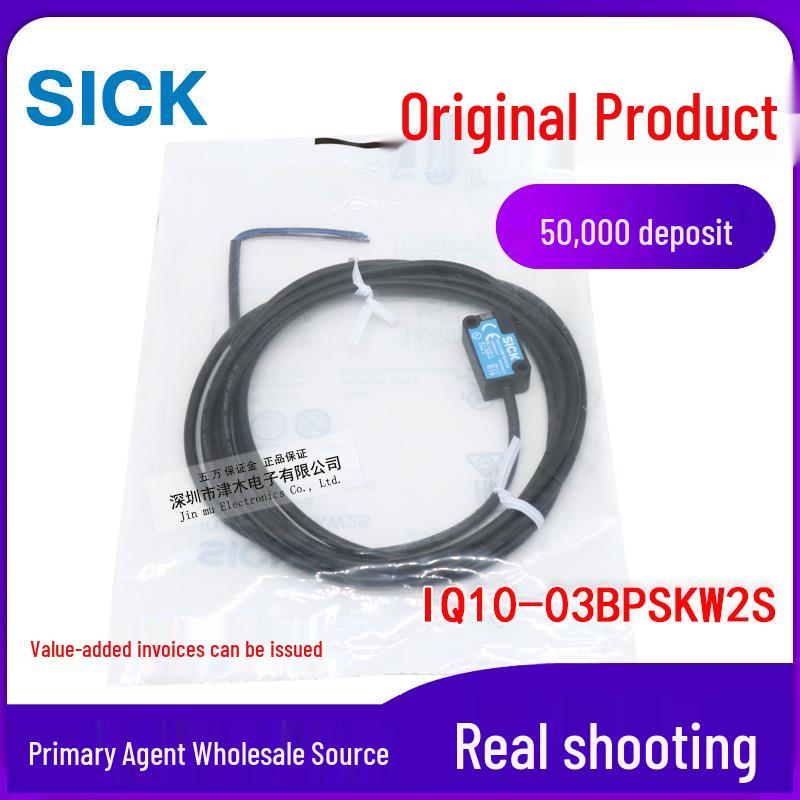 Genuine IQ10-03BPSKW2S Proximity Sensor, PNP Output, Normally Open