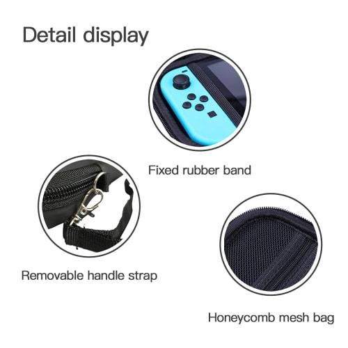 Undertale Switch Case, Protective Case for Switch Console, Storage Bag for Switch, Compatible Case for Switch, Dual-Use Case for Switch Console and Ga