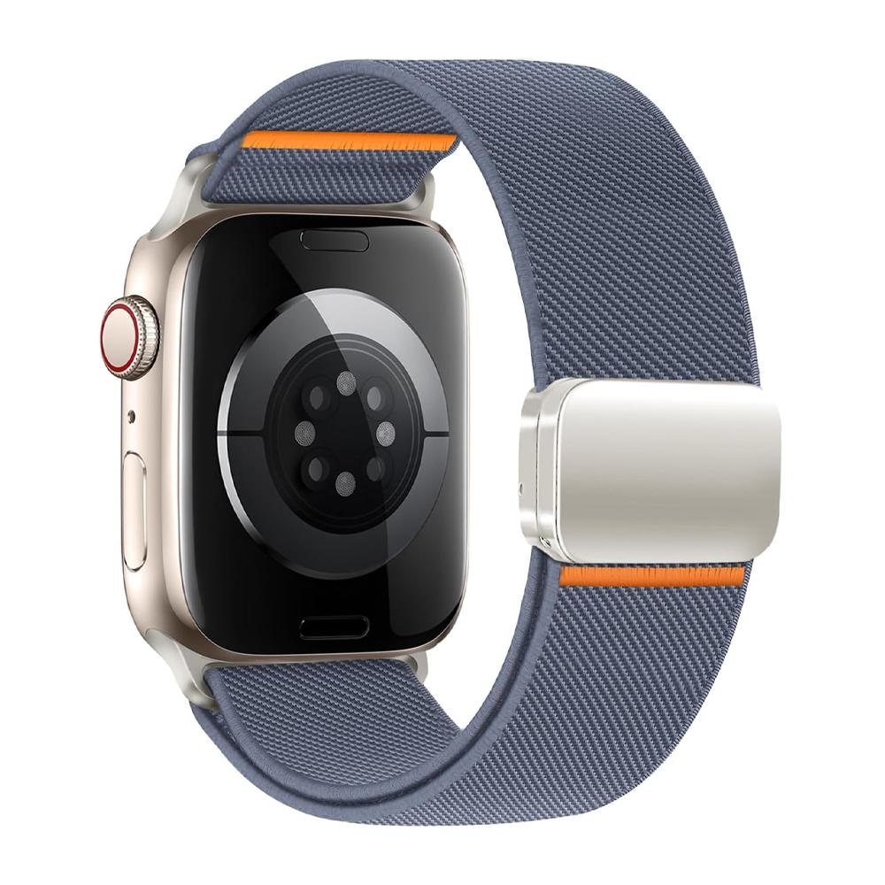 

Magnetic Sport Strap For Apple Watch Band 49mm 45mm 46mm 44mm 42 41 40mm Nylon Correa Bracelet IWatch Ultra3 11 10 9 8 7 6 5 SE 42 44 45 49 S11-46mm