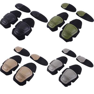 Outdoor Militär Taktischer g2 g3 Froschanzug Knieschoner & Ellbogenstütze Paintball Airsoft Knieschoner Interpoliertes Knieschützer-Set