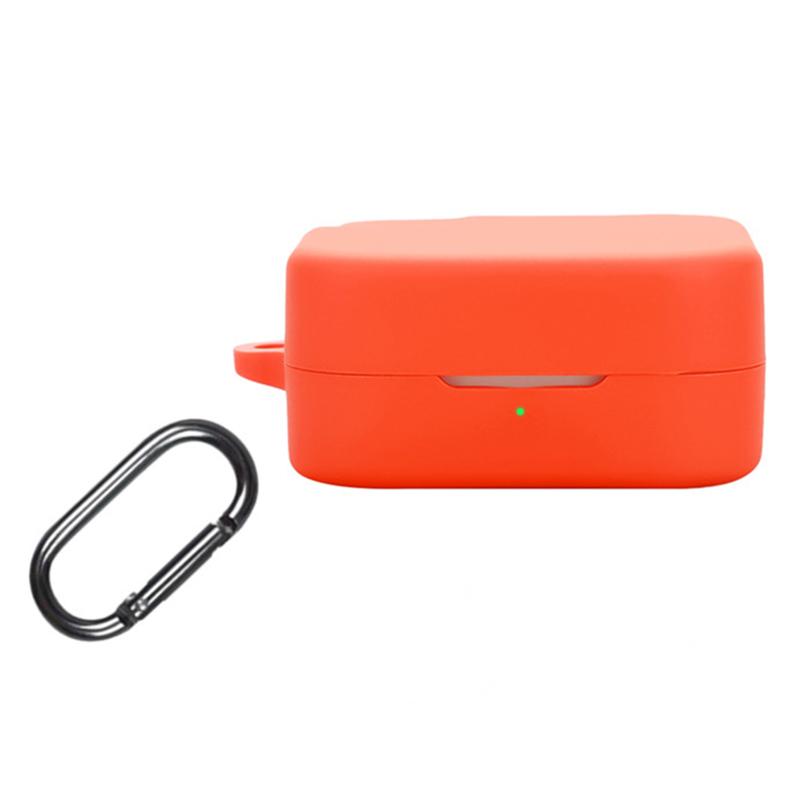 For CMF Buds 2 Silikonetui Beskyttelsesdeksel for trådløse ørepropper med anti-tapsspenne