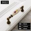Vintage Ceramic Handle Antique Bronze Cabinet Pull Knob Wardrobe Closet Cupboard for Furniture Hardware Accessories Door Handles