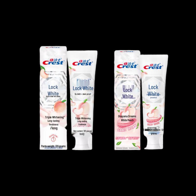 Crest White Peach Whitening Toothpaste