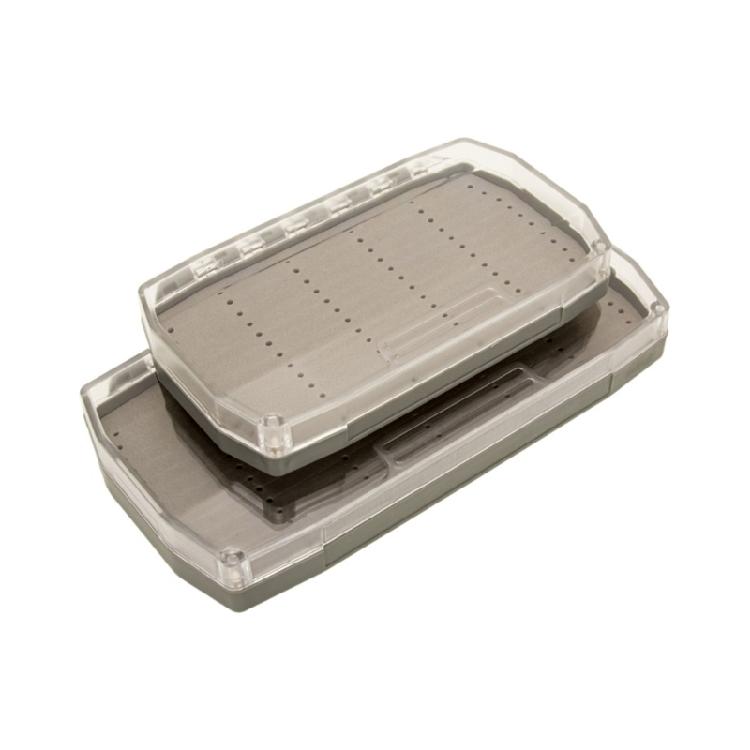 Multiple Size Light Weight Fly Fishing Lures Box Fly Fishing Lures Box Single Sided Clear Lid Fly Fishing Baits Box