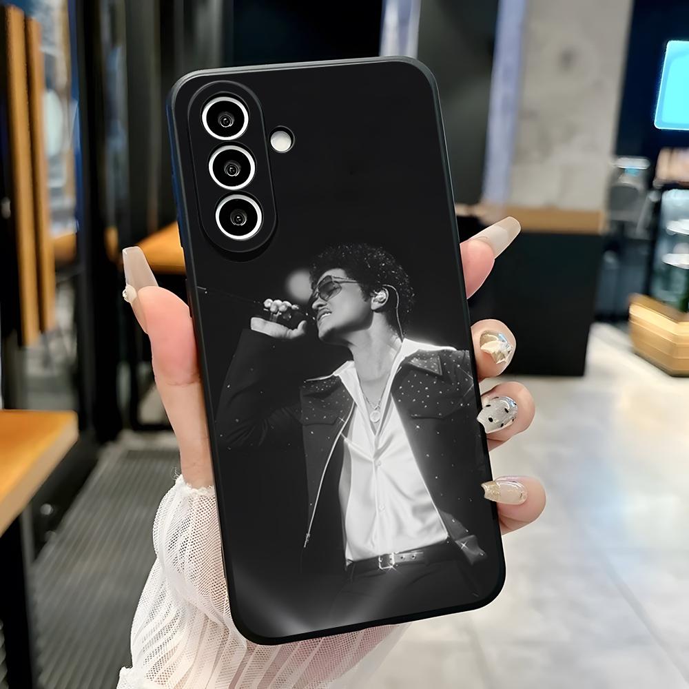 Bruno Mars Phone Case For Samsung S26 S25 Plus S20 S20 Plus S22 Ultra S23 FE S21 Plus S21 Ultra Soft Cover