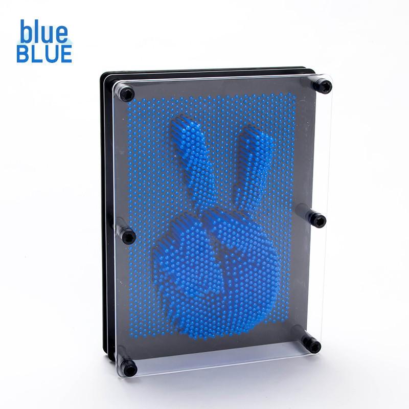 3D Pin Art Hand and Face Impression Toy