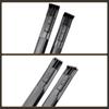 2Pcs For Toyota Corolla 2003-2008 Rubber Roof Drip Molding Weatherstrip Trim Kit
