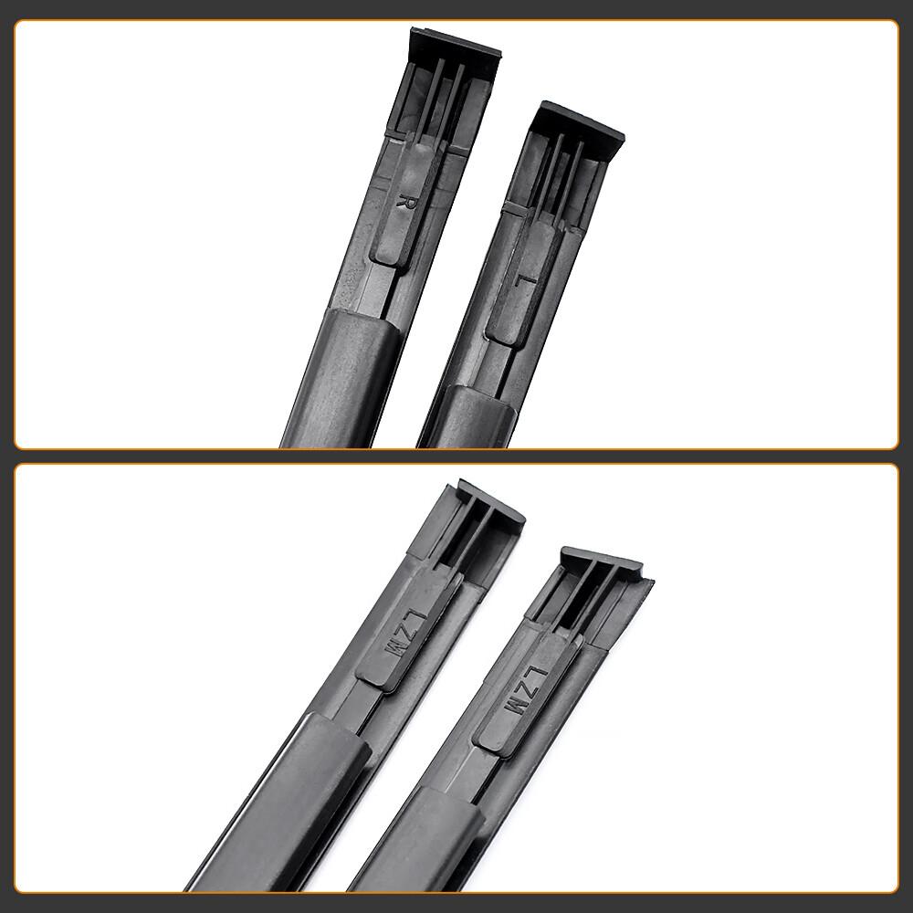 2Pcs For Toyota Corolla 2003-2008 Rubber Roof Drip Molding Weatherstrip Trim Kit