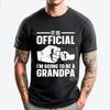 Cool Grandpa Art For Men Fathers Day Grandparent Grandfather Mens Shirts Graphic Tee Mens T Shirt Large Size Printing