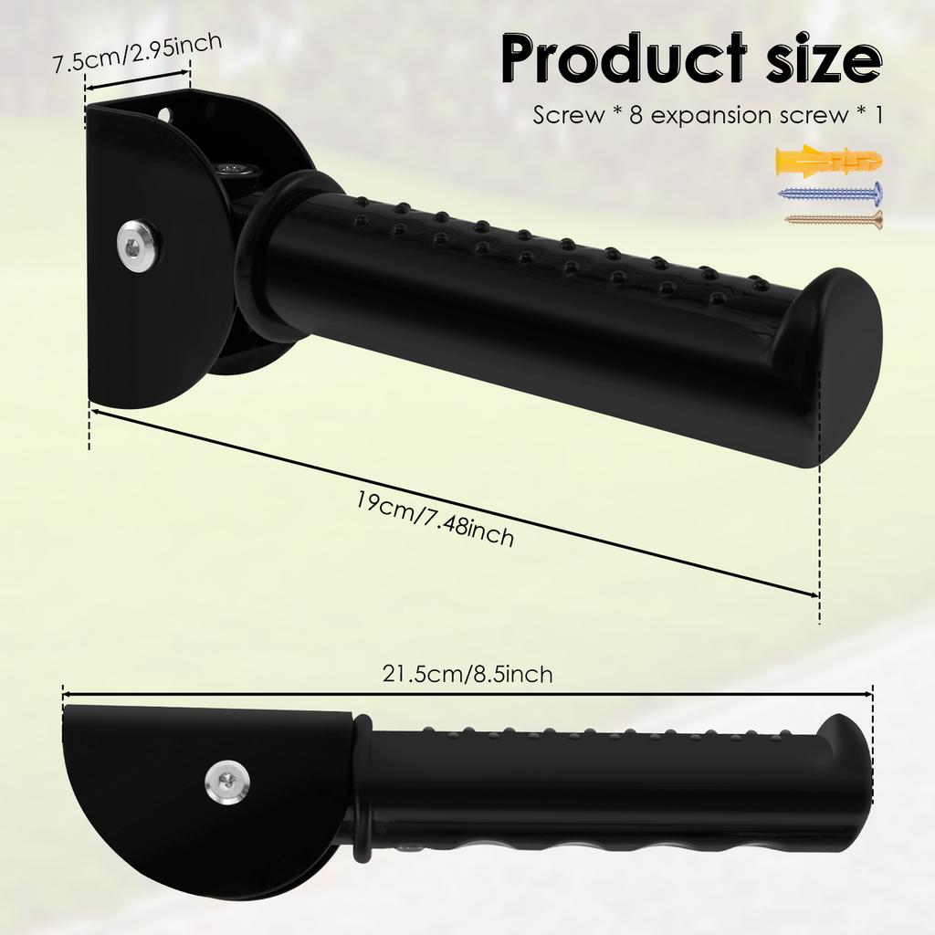 5.5 Inch Foldable Flip Up Grab Bar Nonslip Doorway Flip Assist Handle Multifunctional Stair Assist Grab Bar Practical Handle for