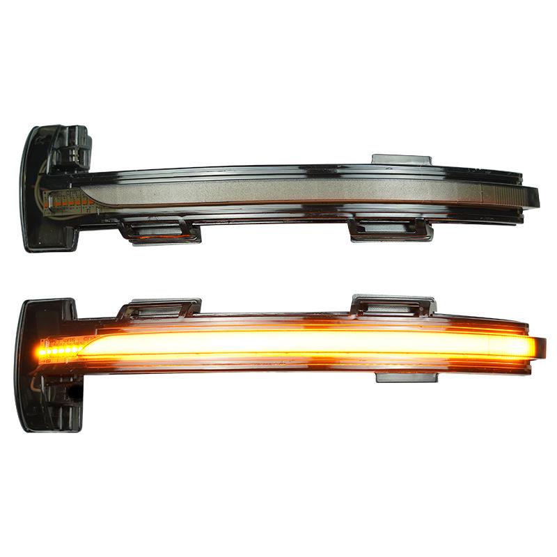 Skoda Octavia 2021+ Blue Sequential Rearview Mirror Turn Signal Light Modification