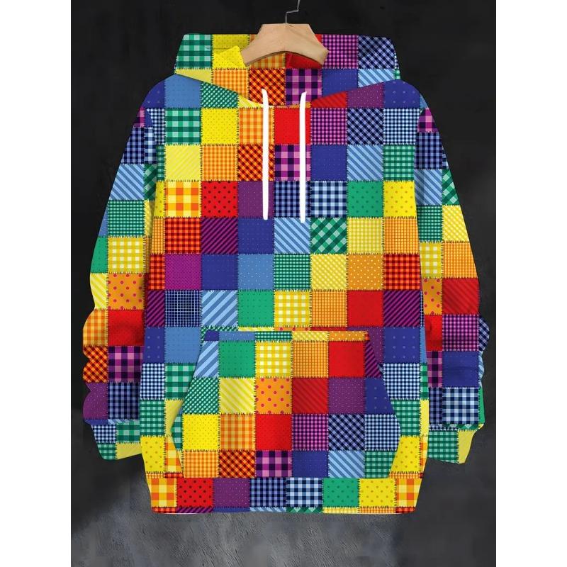 New In Sweatshirts Men 3D Printed Graffiti Tie-dye Sweatshirt Autumn Autumn Winter Hooded Pullover For Men Women Clothes